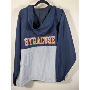 Champion Hooded 1/2 Zip Windbreaker Jacket Kangaroo 2XL Syracuse University